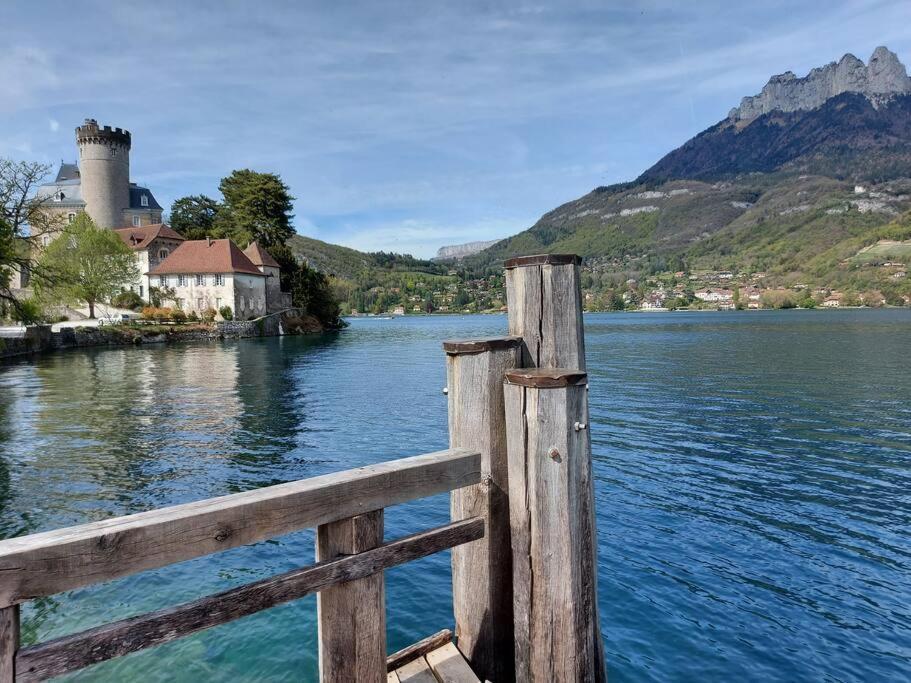 Charmant Et Spacieux Appartement A Quelques Pas Du Lac Duingt Exteriér fotografie
